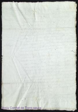 Testament de Juan Tuduri conrredor als 1 octubre de 1740