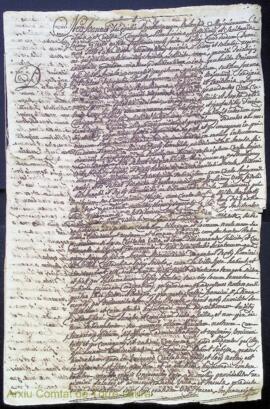 Privilegi concedit á la Universitat de Ciutadella de la Isla de als Maghs Jurats fer la eleccio y...