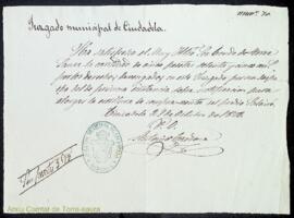 Rebuts i justificats de pagaments a diferents proveïdors i per diferents conceptes de la casa del...
