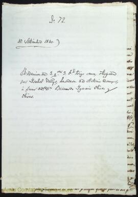 Redención de 3 quarteras 3 barcellas trigo censo, otorgada por Isabel Veñys, heredera de Antonio ...