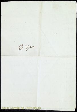 Nota del gasto de la posta de Mercadal desde 23 Octubre 1807 fins 23 Abril 1808