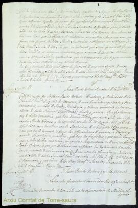 Escrit trencat i incomplet sobre sobre diversos assumptes entre les universitats de l'illa i la R...