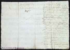 Testament de Margarita Mercadal muller de Juan Guitard als 31 Agost 1759