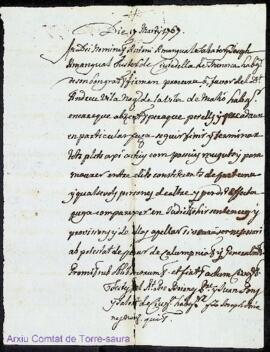 Procuració de Antoni i Josep Amengual, sabater i fuster respectivament de Ciutadella, a favor d'A...