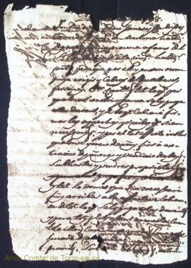 Procura firmada per Juan Janer a favor del Sr. Pau Ribas als 17 Maig 1798