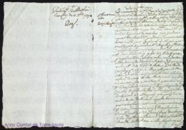 Testament de Mathia Comellas de 2 Setembre 1759