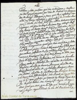 Albara per vendrer las tancas de Joseph Marques y Serra, situadas al terme de Ciutadella a las pa...