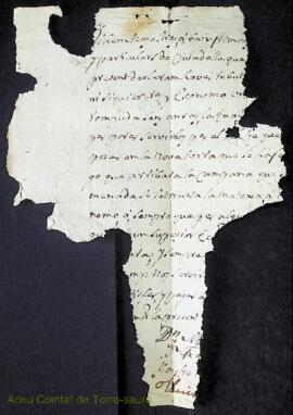 Document notarial incomplet