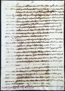 Testament de Sebastia Mesquida conrredor als 17 Abril 1809