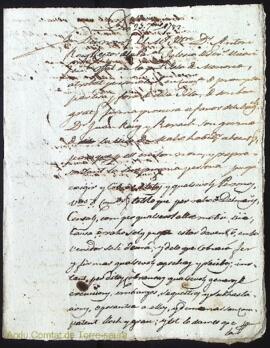 Poder firmat al Mt. Iltre. Dt. Antoni Roig a favor del Dt. Juan roig son germa als 25 Setembre 1782