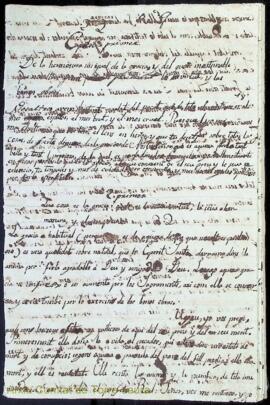 Llibreta amb un relat manuscrit de temàtica religiosa