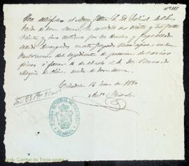 Justificants de compres i comptes de despeses de feines fetes per diferents professionals a les p...