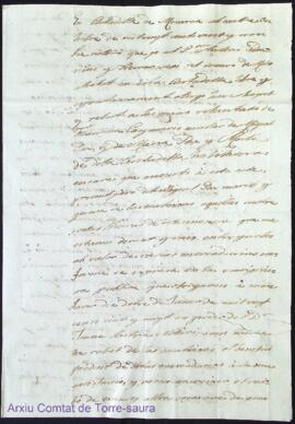 Definició de D. Antoni Pasarrius a Francina Caymaris i Maria Pax