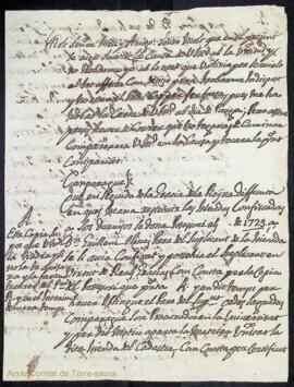 Correspondència oficial i personal, notes, rebudes i comptes de censals, producció, administració...