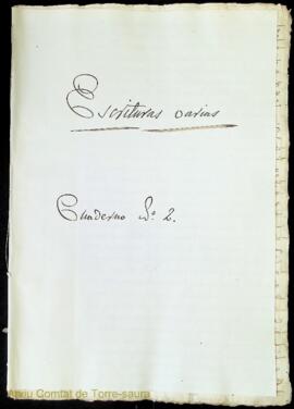 Escrituras varias