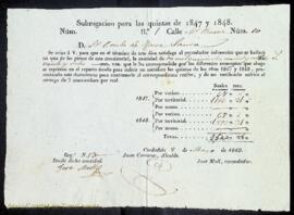 Requeriments emesos per l'Ajuntament de Ciutadella adreçats a Bernardo Magin Olives i Squella, se...