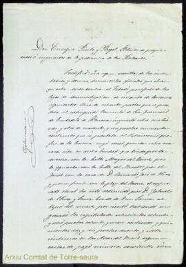 Certificats emesos per Enrique Pintó y Rogel com administrador de propietats i impostos de Balears