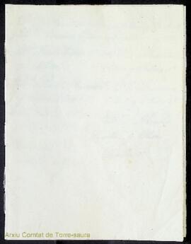 Llibreteta amb anotacions sobre els membres de les famílies Olives, Martorell i Squella i les sev...