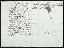 Rebuts del lliurament de diferents quantitats de blat a Francesquina Ximenes i Antonia Orfila per...