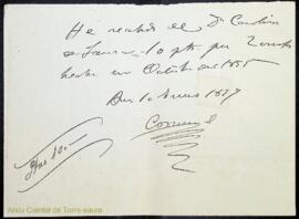 Justificants de compres i comptes de despeses de diferents professionals per feines fetes a les p...